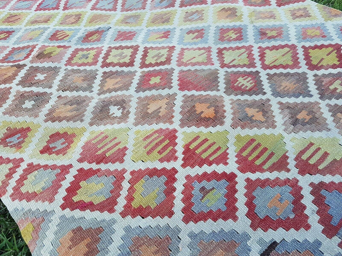 Vintage Türk Halı Yolluk 100 x 495 cm