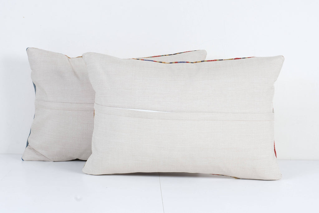 Kilim Kırlent Kılıfı 2'li Set 40 x 60 cm