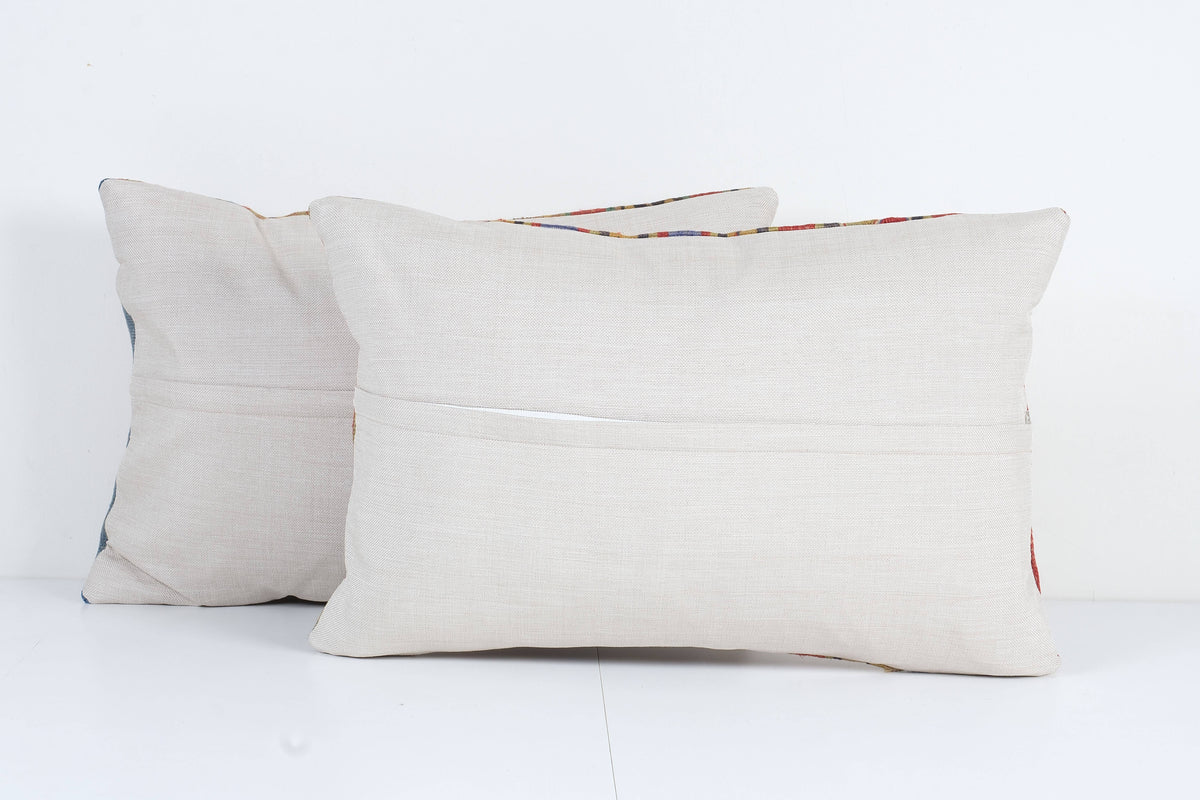 Kilim Kırlent Kılıfı 2'li Set 40 x 60 cm