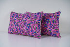 Özbek Baskılı Kırlent Kılıfı 2'li Set 28 x 47 cm
