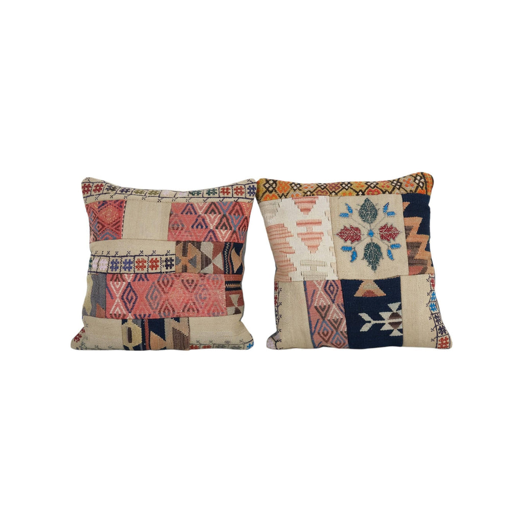 Patchwork Kırlent Kılıfı 50 x 50 cm