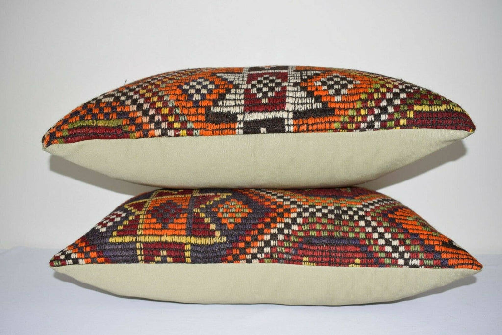 Kilim Kırlent Kılıfı 2'li Set 40 x 60 cm