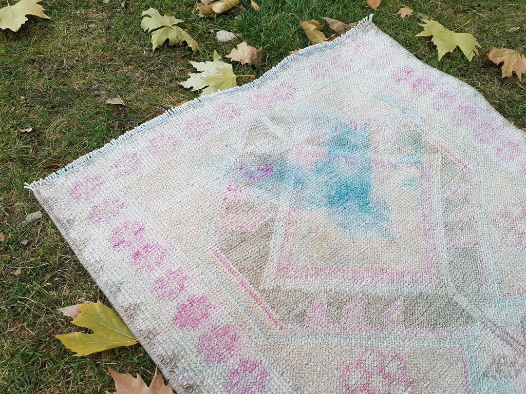 Vintage Herki Halı Yolluk 80 x 400 cm
