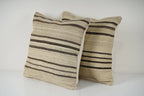 Kilim Kırlent Kılıfı 2'li Set 50 x 50 cm