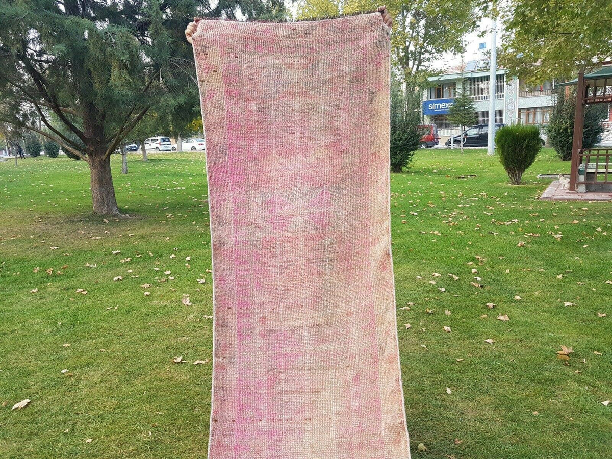 Vintage Herki Halı Yolluk 81 x 385 cm