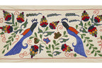 Kuş Desenli Suzani Yolluk 46 x 90 cm