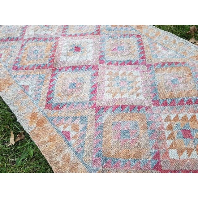 Vintage Herki Kilim Yolluk 80 x 300 cm