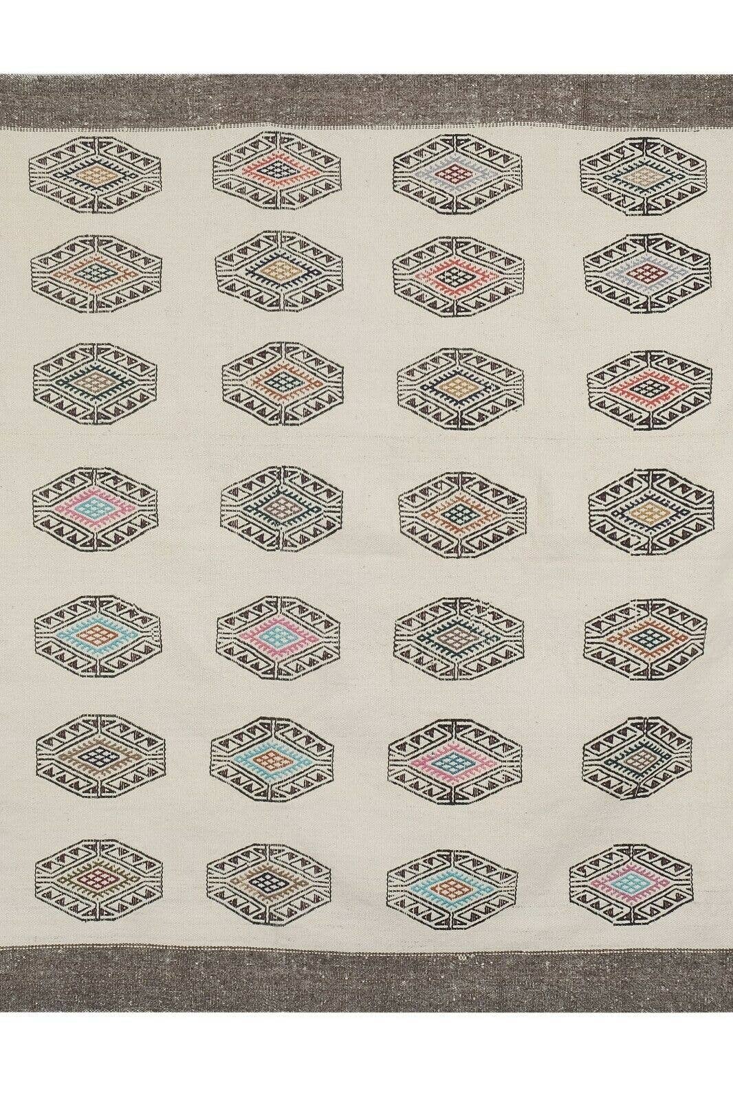 Vintage Konya Kilim 163 x 220 cm