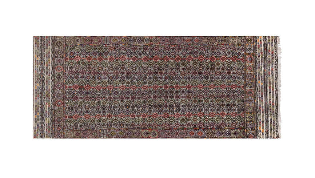 Vintage Anadolu Kilim 141 x 356 cm