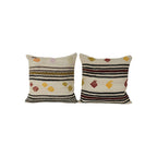 Kilim Kırlent Kılıfı 2'li Set 60 x 60 cm