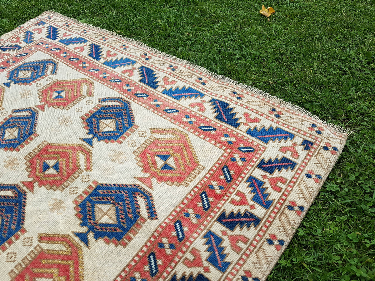 Vintage Türk Halı 110 x 177 cm