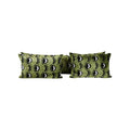 İpek Ikat Kadife Kırlent Kılıfı 3'li Set 40 x 130 cm