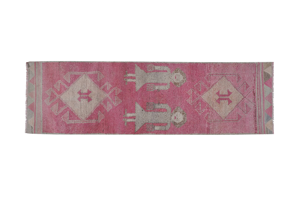 Vintage Türk Yolluk 96 x 318 cm