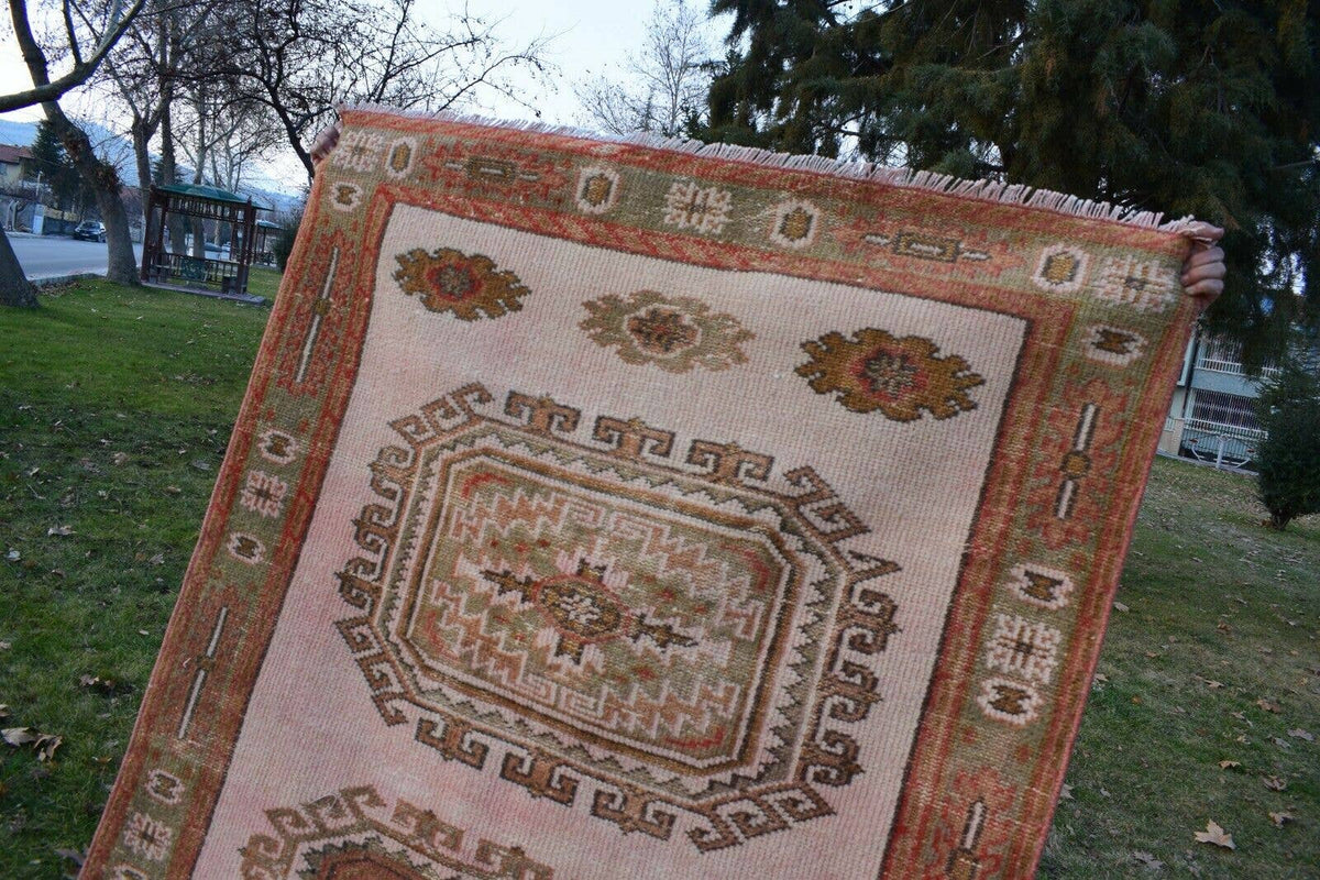 Vintage Uşak Yolluk 133 x 377 cm