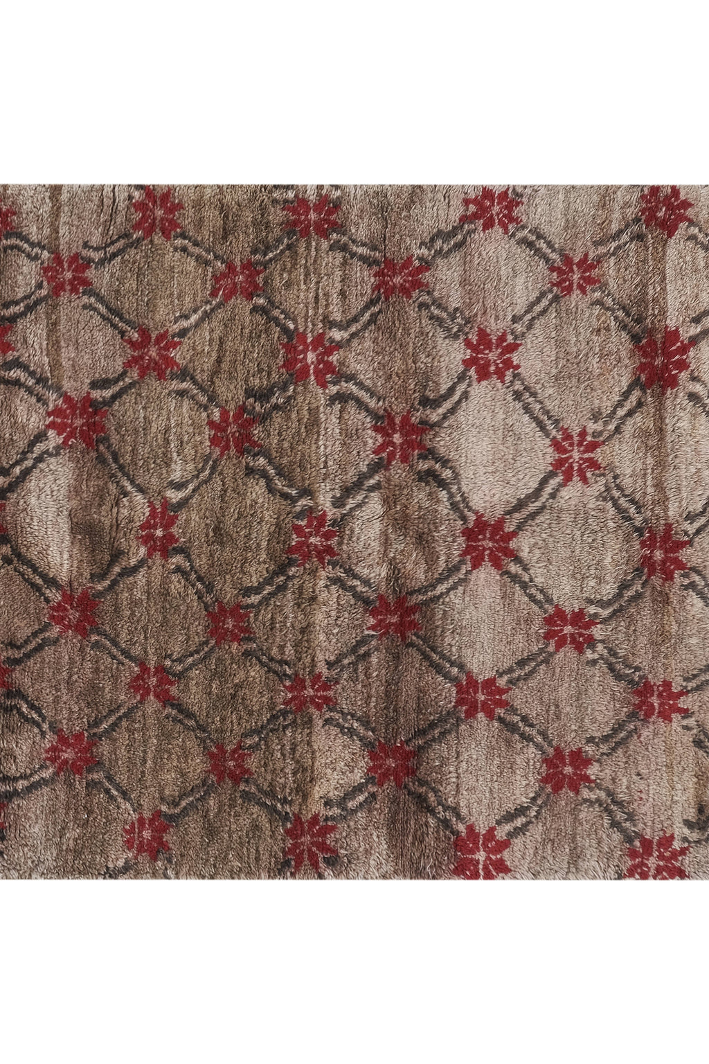 Vintage Türk Tulu Halı 127 x 215 cm