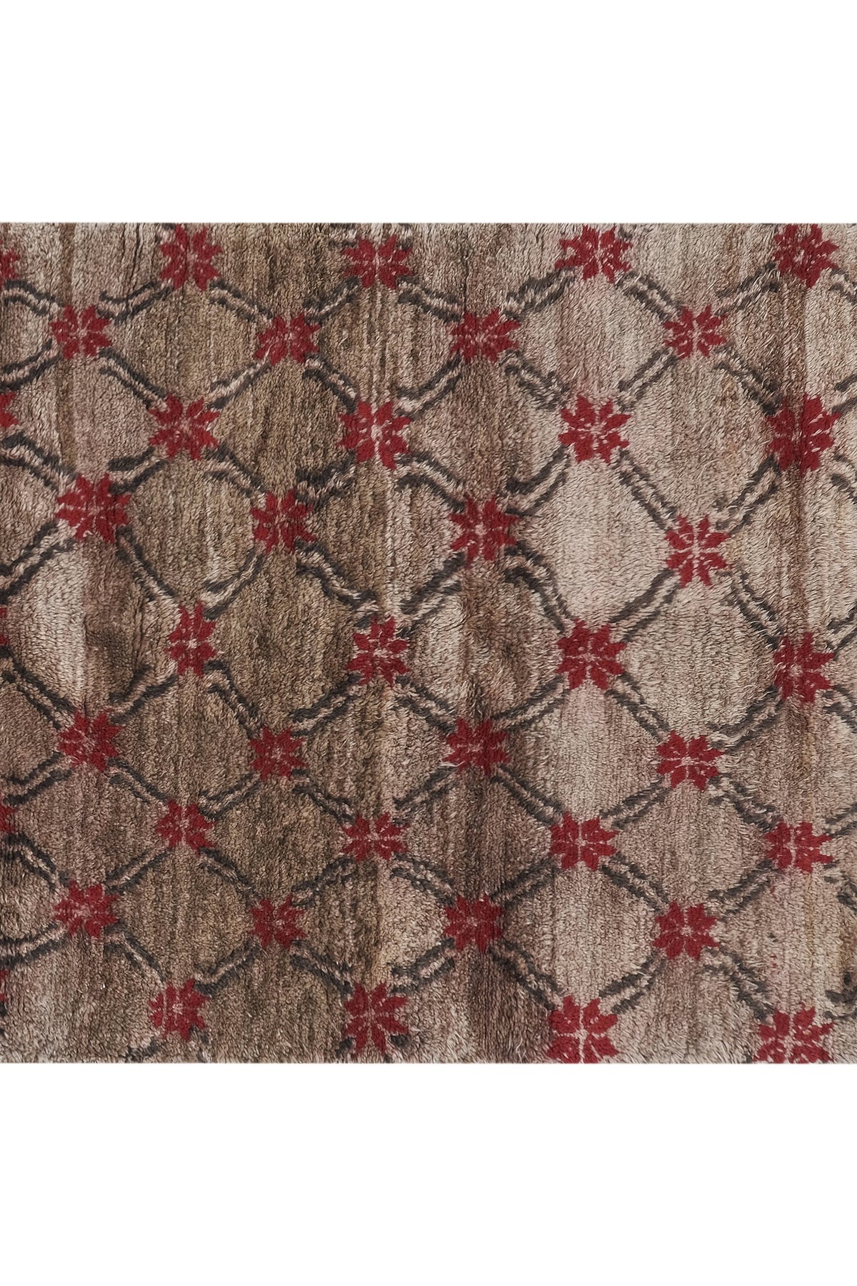 Vintage Türk Tulu Halı 127 x 215 cm