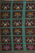 Vintage Türk Tulu Halı 125 x 140 cm