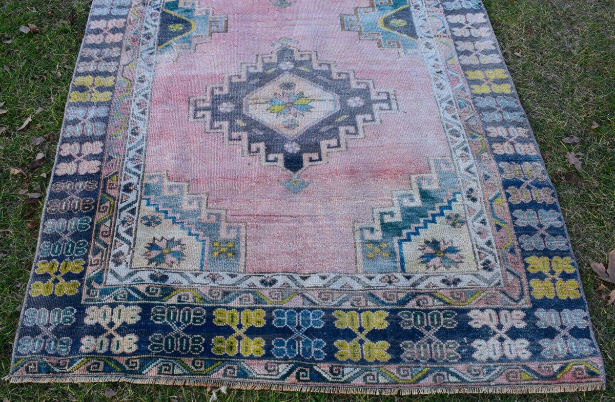 Vintage Kafkas Halı Yolluk 135 x 330 cm