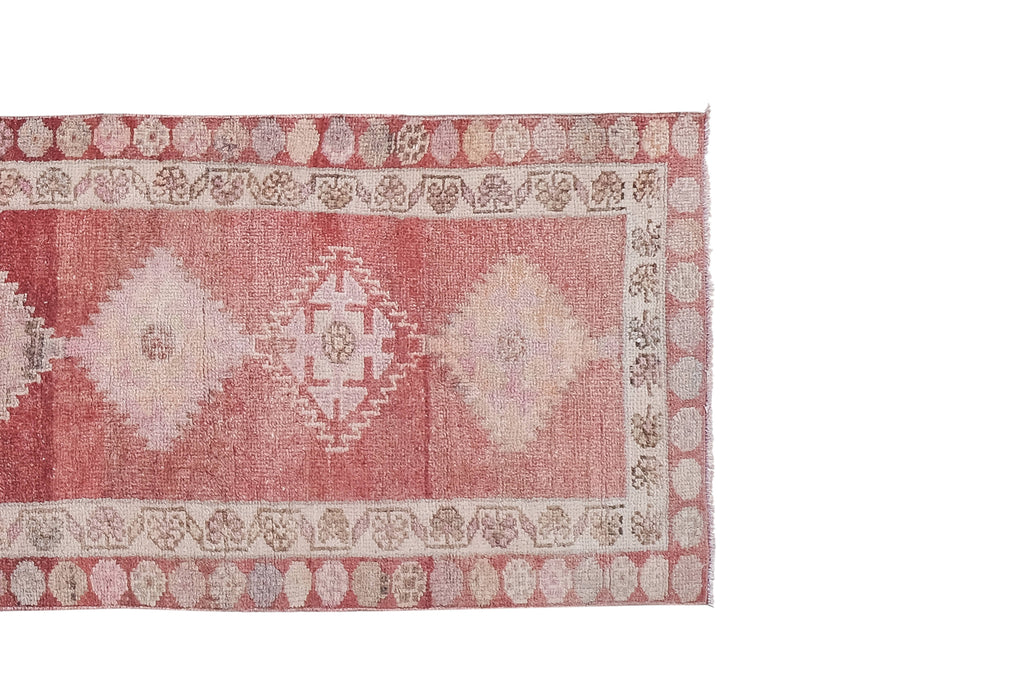 Vintage Herki Halı Yolluk 90 x 375 cm