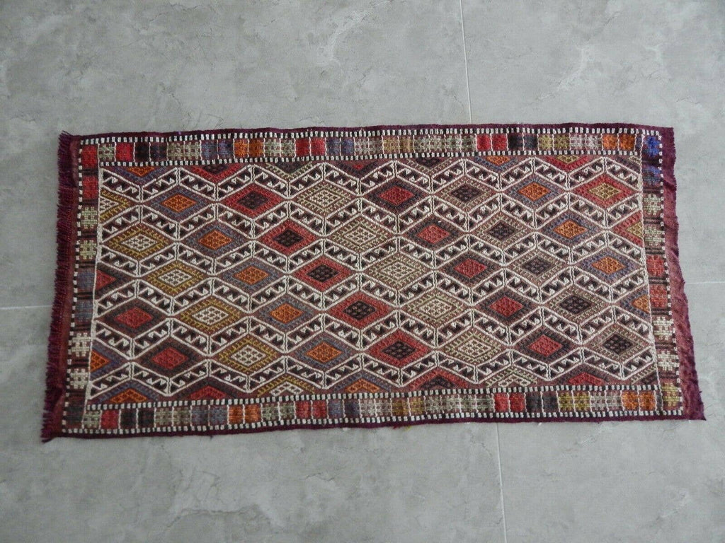 Vintage Konya Yastık Halı 51 x 104 cm