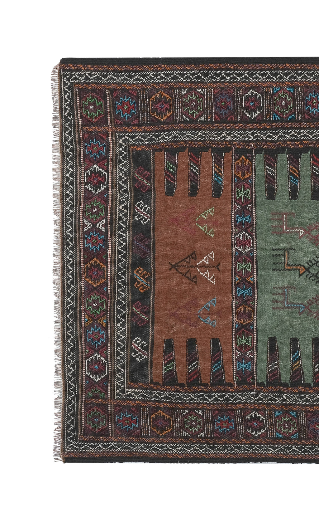 Vintage Sumak Kilim 102 x 163 cm