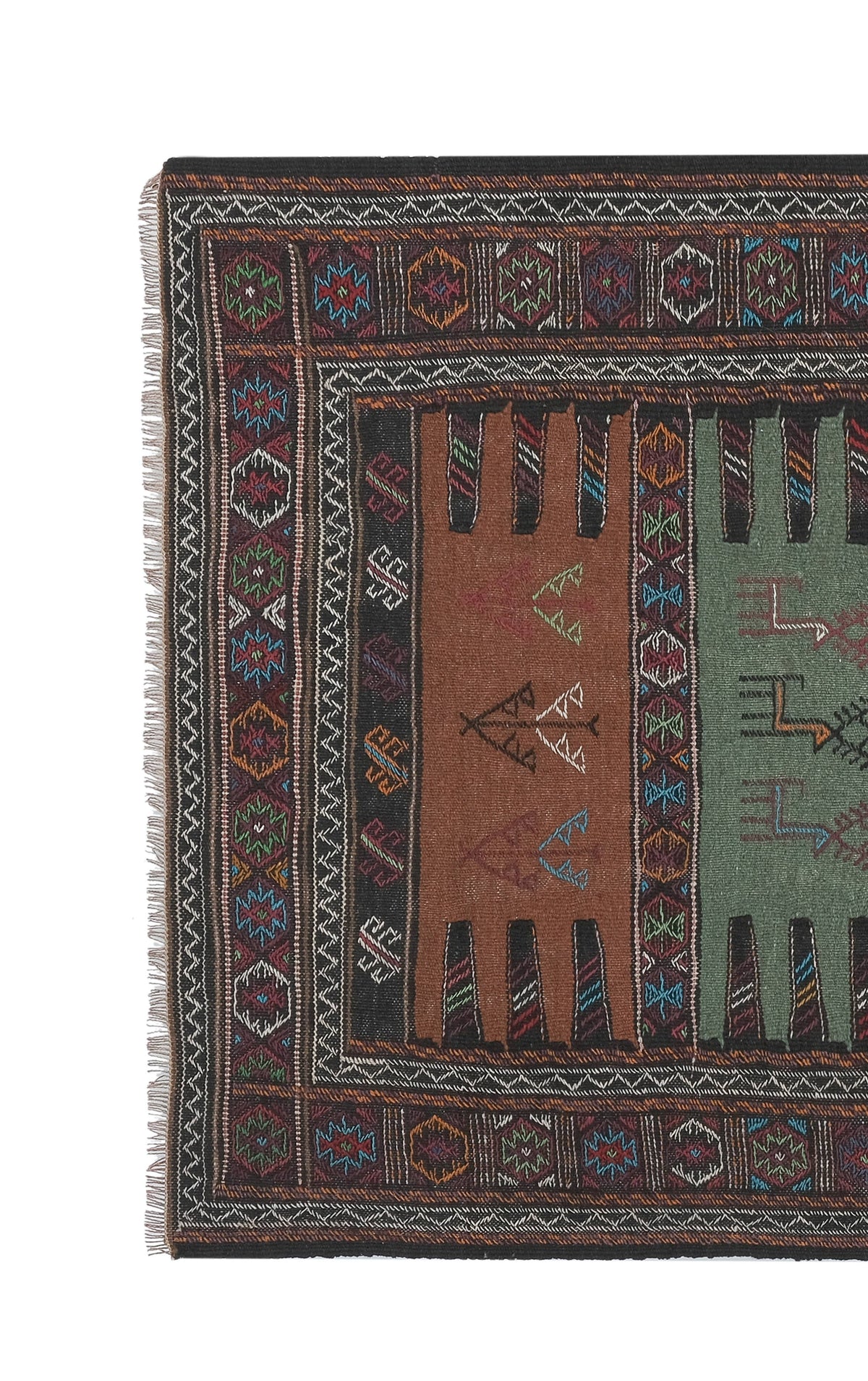 Vintage Sumak Kilim 102 x 163 cm