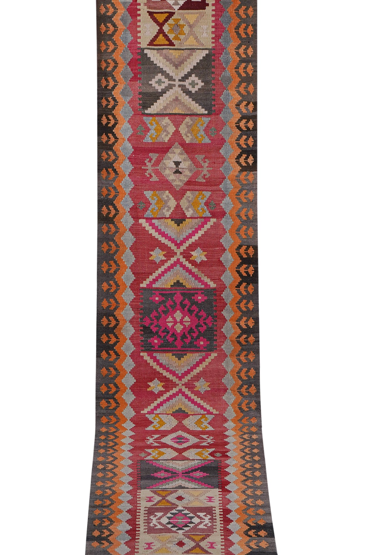 Vintage Kilim Yolluk 87 x 510 cm