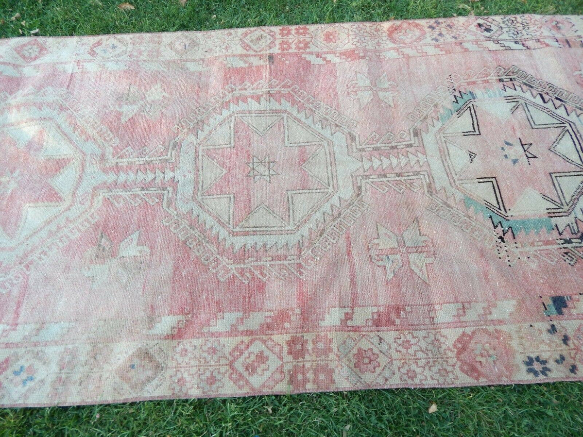 Vintage Uşak Yolluk 137 x 363 cm