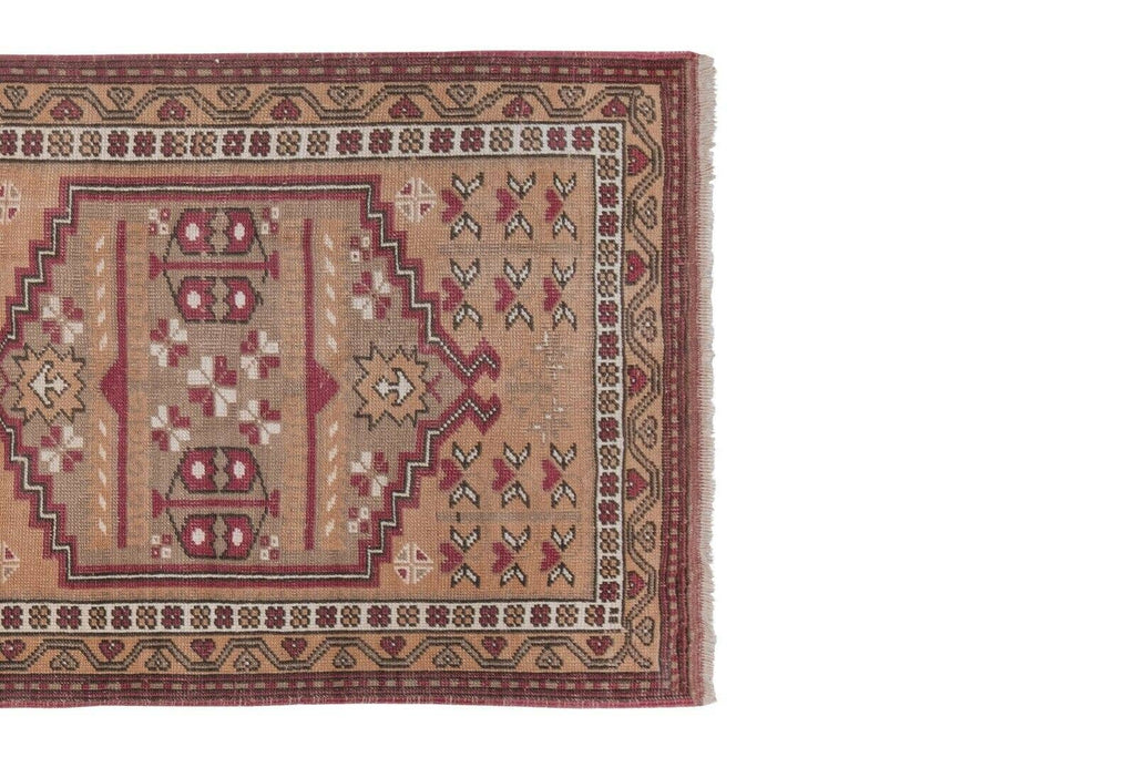 Vintage Türk Halı Yolluk 71 x 216 cm