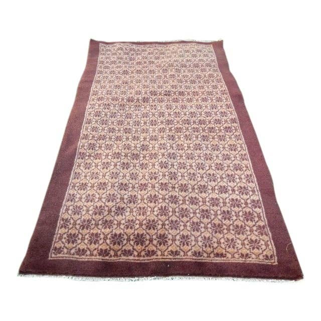 Vintage Türk Tulu Halı 115 x 188 cm