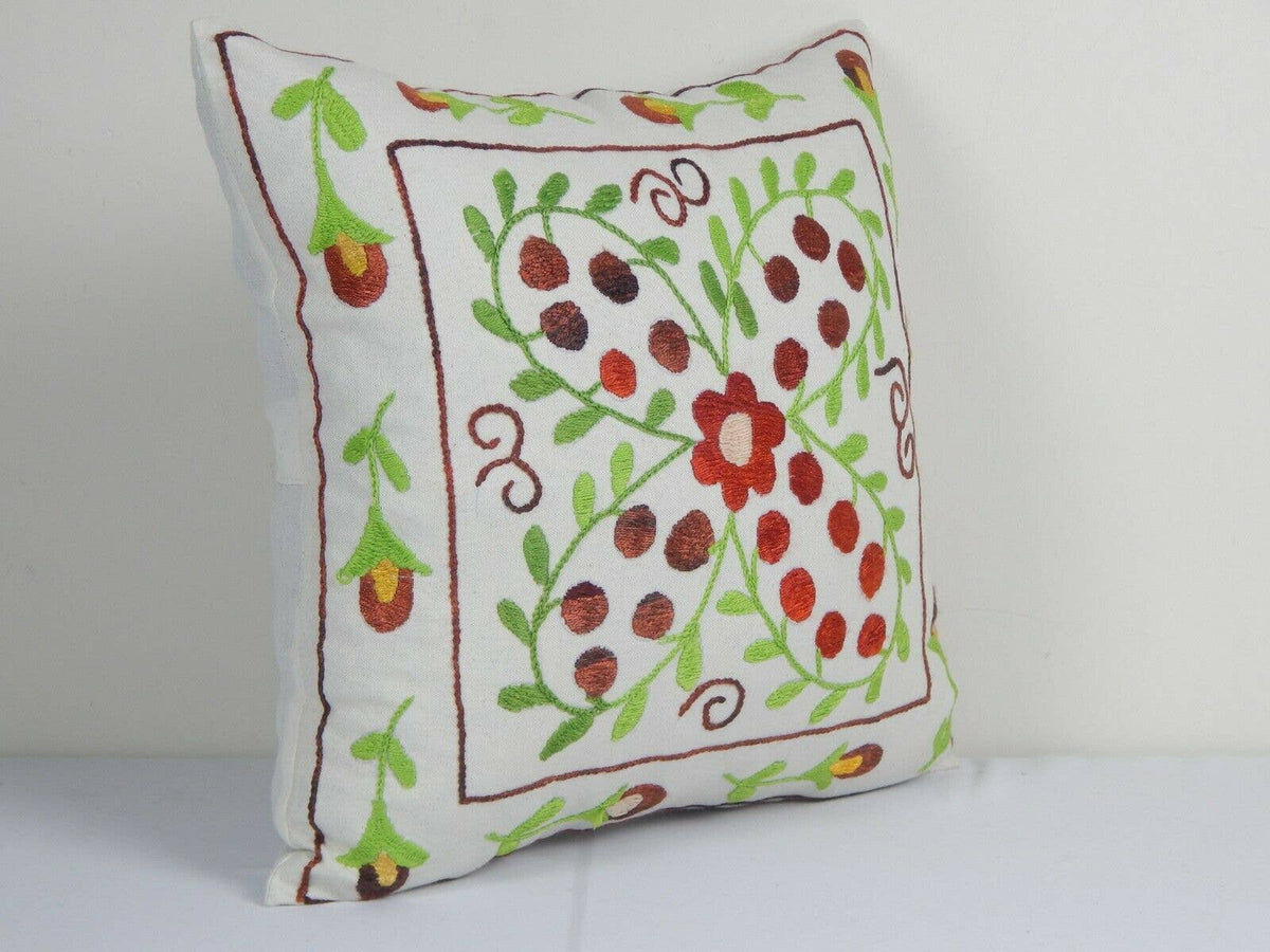Suzani Kırlent Kılıfı 40 x 40 cm