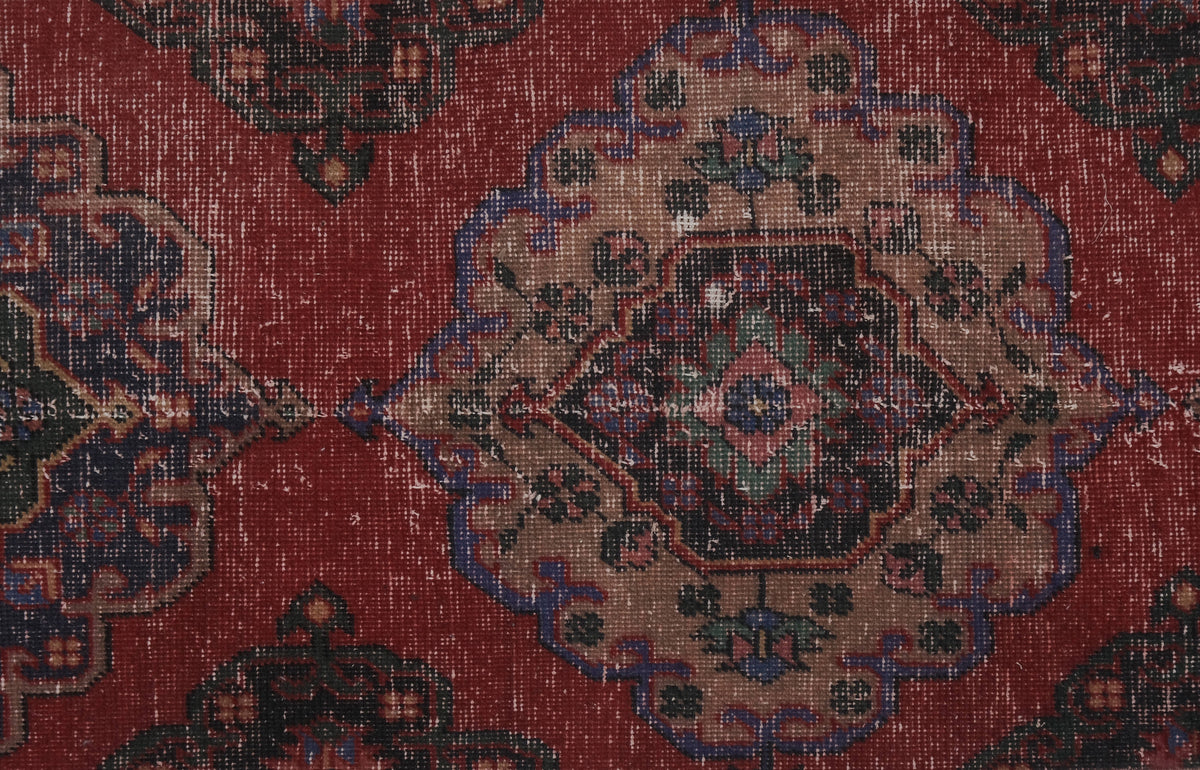 Vintage Türk Halı Yolluk 63 x 370 cm