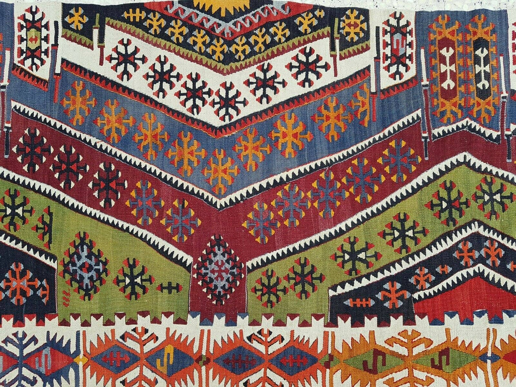 Vintage Kilim Yolluk 90 x 393 cm
