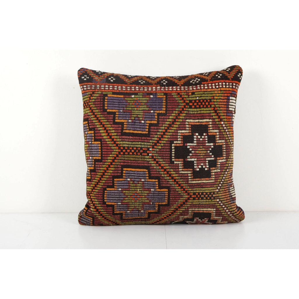 Kilim Kırlent Kılıfı 60 x 60 cm