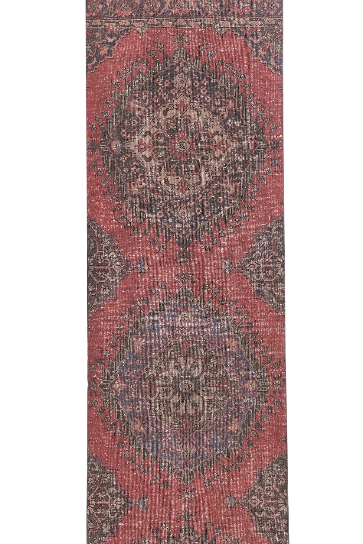 Vintage Türk Halı Yolluk 101 x 404 cm