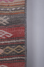 Vintage Kilim Yolluk 54 x 703 cm