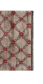 Vintage Türk Tulu Halı 127 x 215 cm