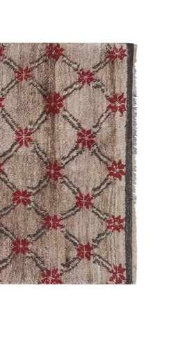 Vintage Türk Tulu Halı 127 x 215 cm