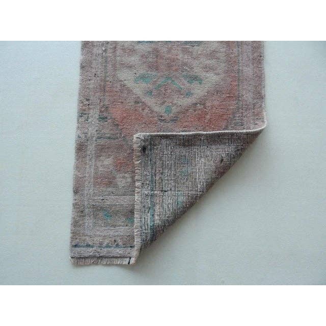 Vintage Türk Halı 44 x 98 cm