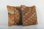 Kilim Kırlent Kılıfı 2'li Set 40 x 40 cm