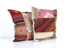 Patchwork Kırlent Kılıfı 2'li Set 48 x 48 cm