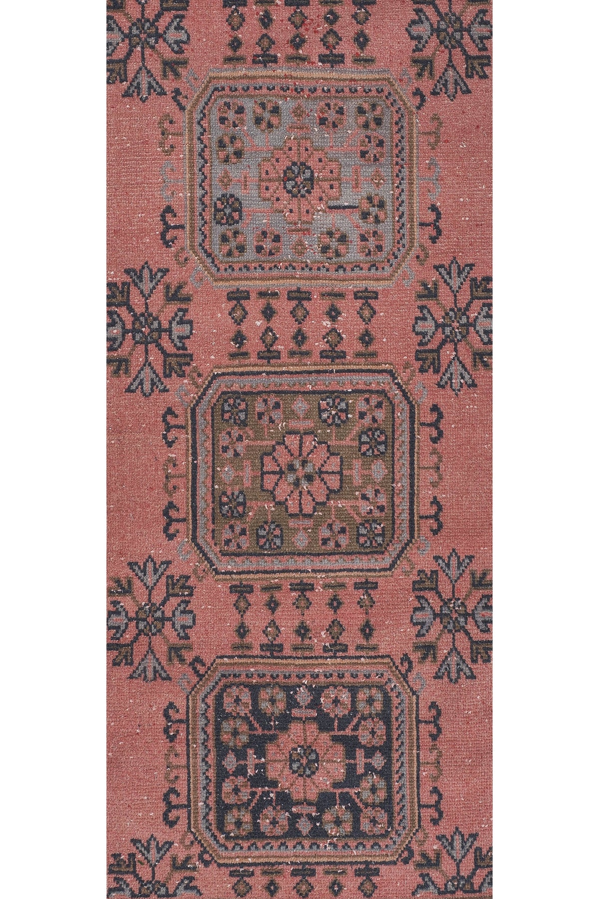 Vintage Türk Halı Yolluk 80 x 670 cm