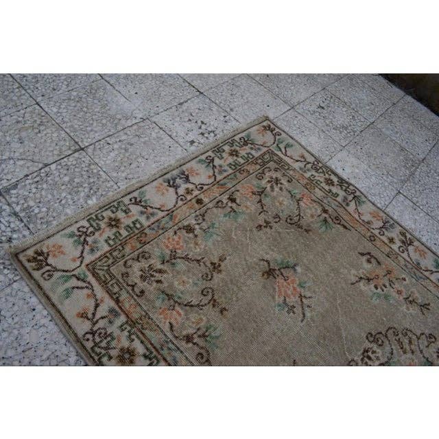 Vintage Uşak Halı 114 x 208 cm