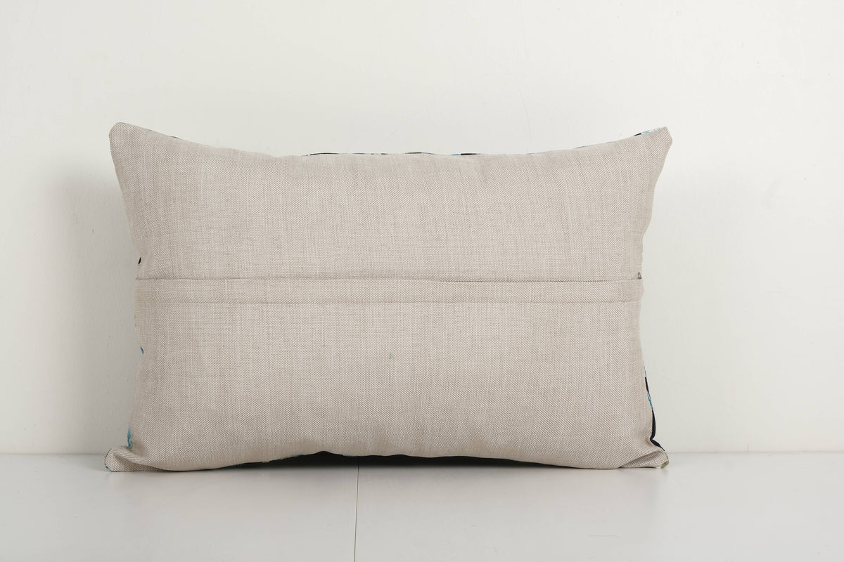 Özbek Baskılı Kırlent Kılıfı 37 x 56 cm