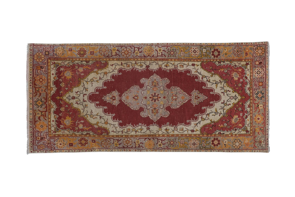 Vintage Uşak Halı 103 x 224 cm