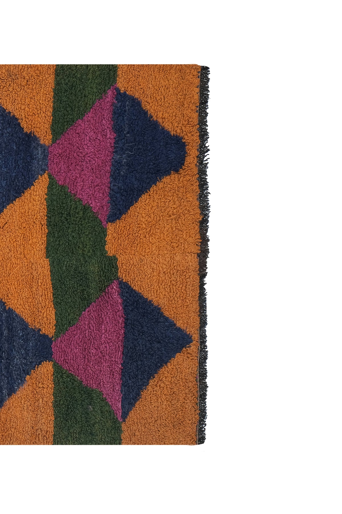 Vintage Türk Tulu Halı 108 x 137 cm