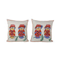 Suzani Kırlent Kılıfı 2'li Set 44 x 47 cm