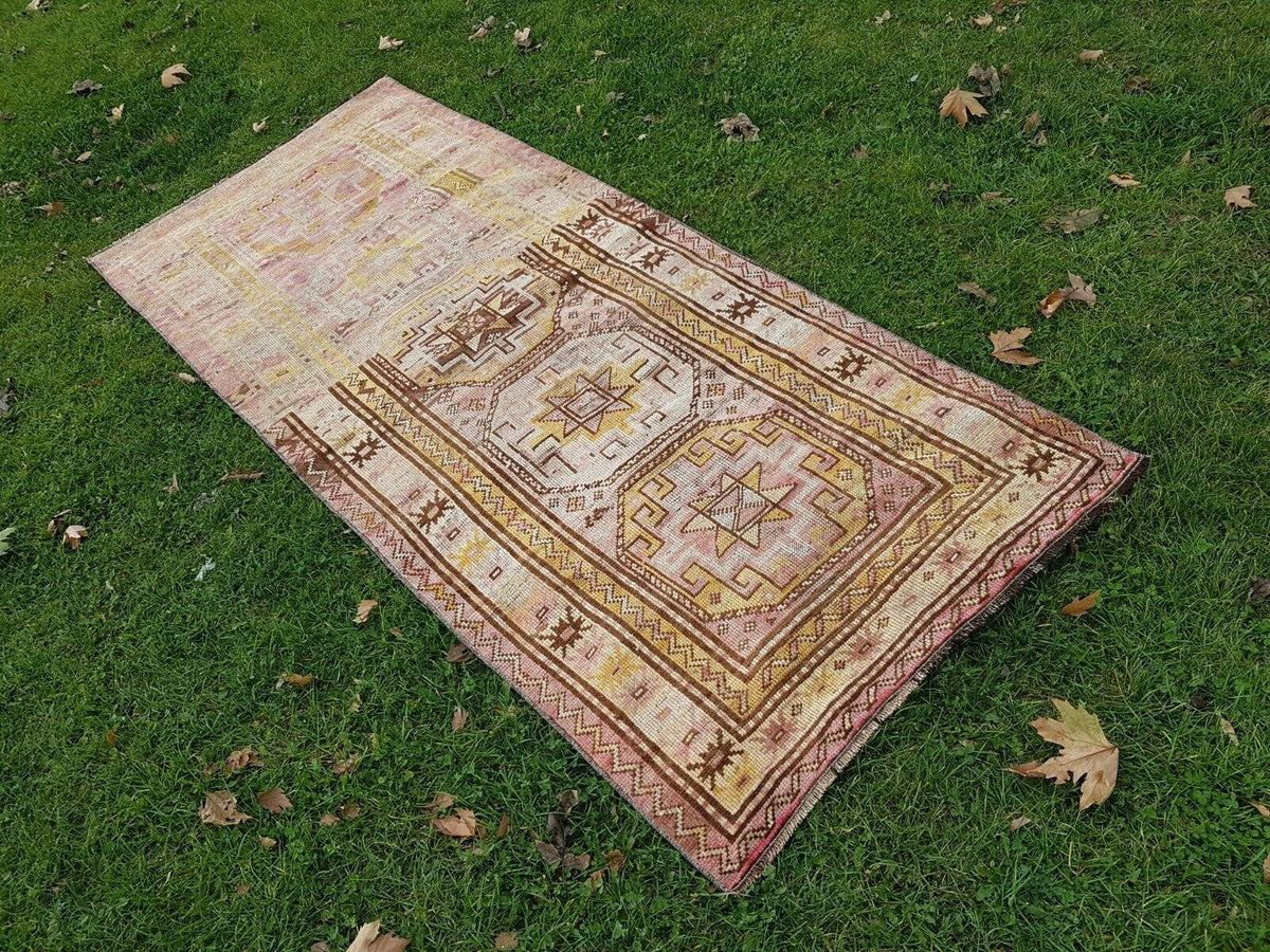 Vintage Kafkas Halı 96 x 235 cm