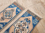 Vintage Türk Yastık Halı 2'li Set 43 x 99 cm