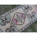 Vintage Türk Halı 49 x 102 cm